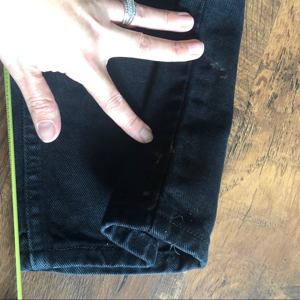 💕Coveted Beautiful silver tab black 501 Vintage Jeans - Picture 6 of 7